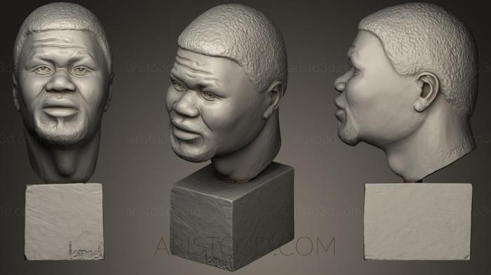 Busts and bas-reliefs of famous people (BUSTC_0411) 3D model for CNC machine
